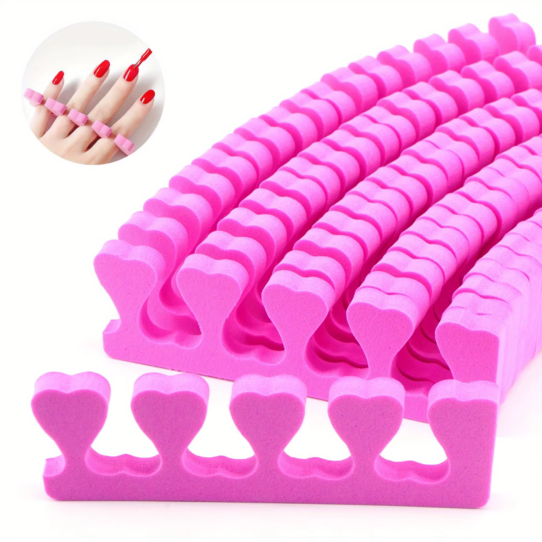 Séparateurs d'orteils pour Nail Art