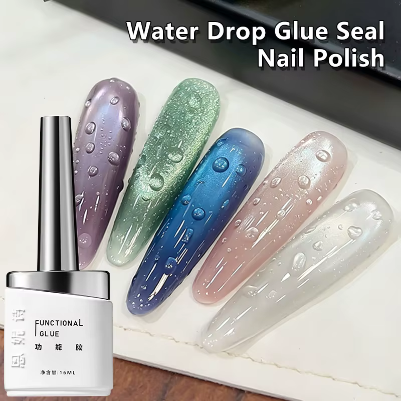 Nouveau Gel de Vernis à Ongles Effet Goutte d'Eau Printemps & Été