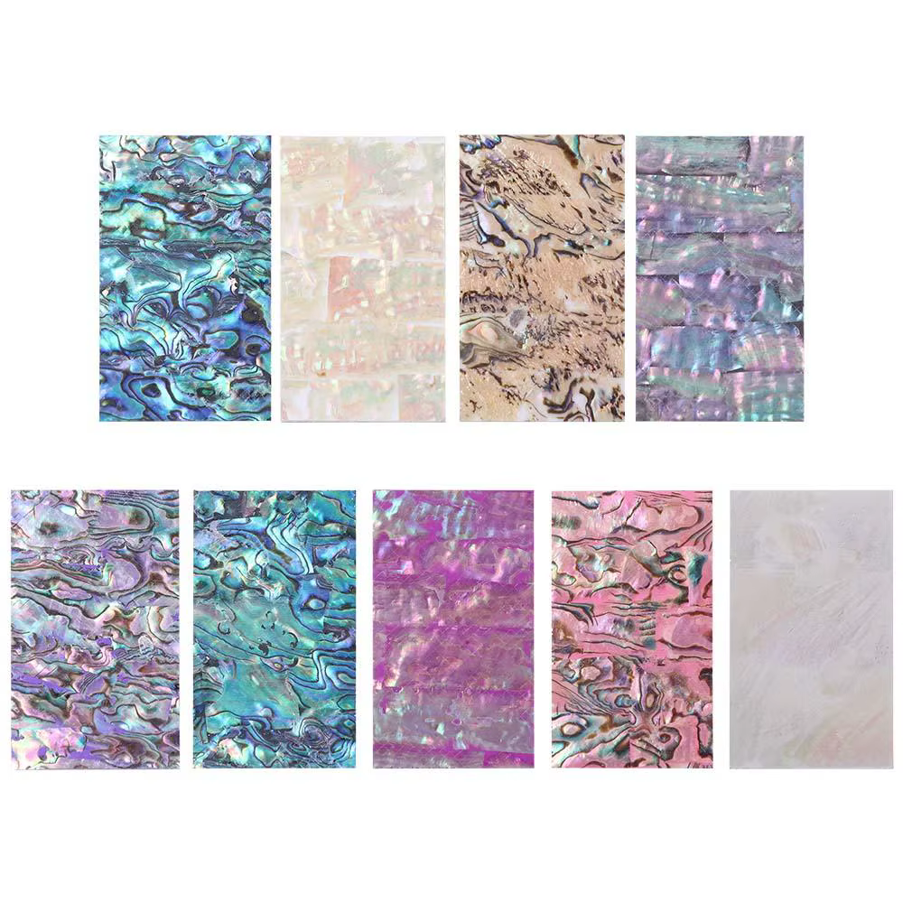 Feuilles d'ongles scintillantes