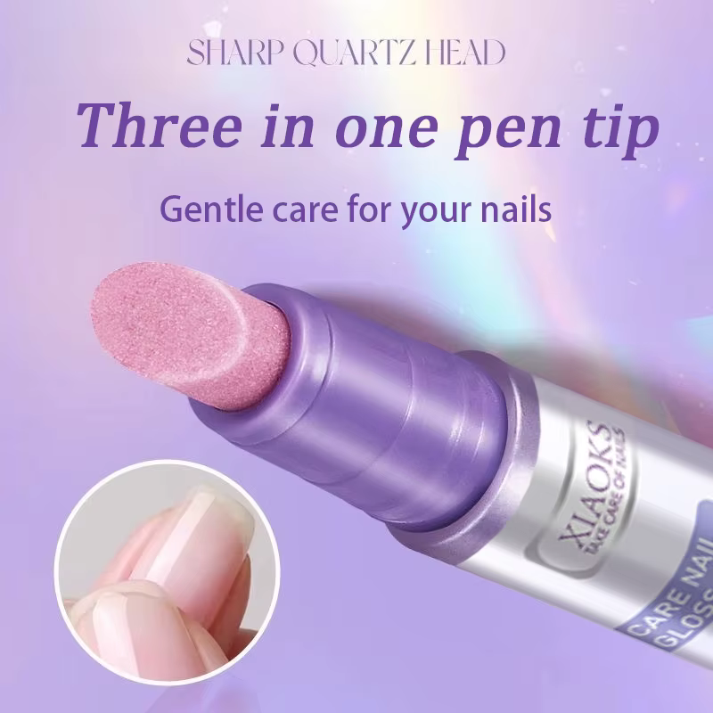 Stylo d'huile pour soins des ongles 3-en-1