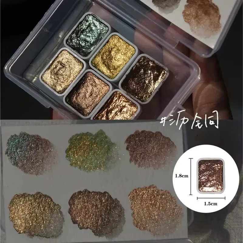 Pigment solide pour ongles