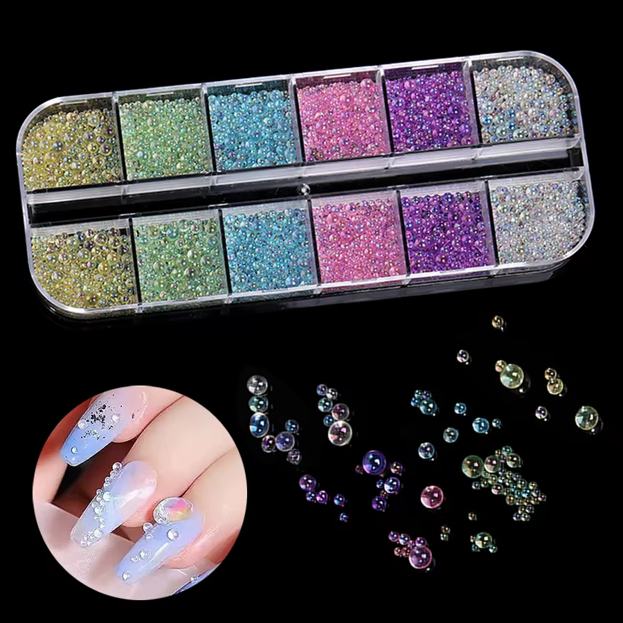 Strass à bulles pour Nail Art