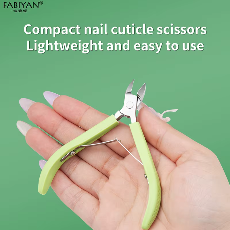 Pinces à cuticules manucure des ongles ciseaux