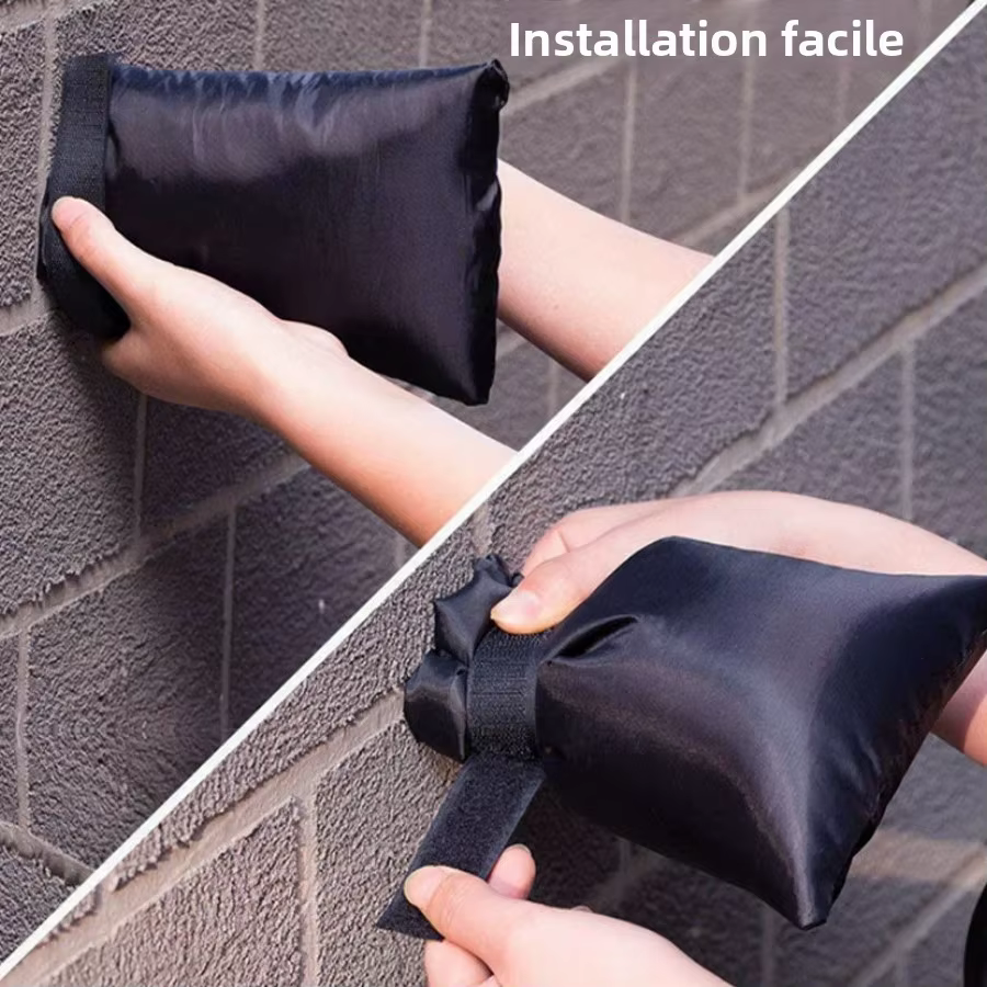 1 couvre-robinet extérieur, protection contre le gel hivernal pour robinets d'eau, protection de robinet de jardin