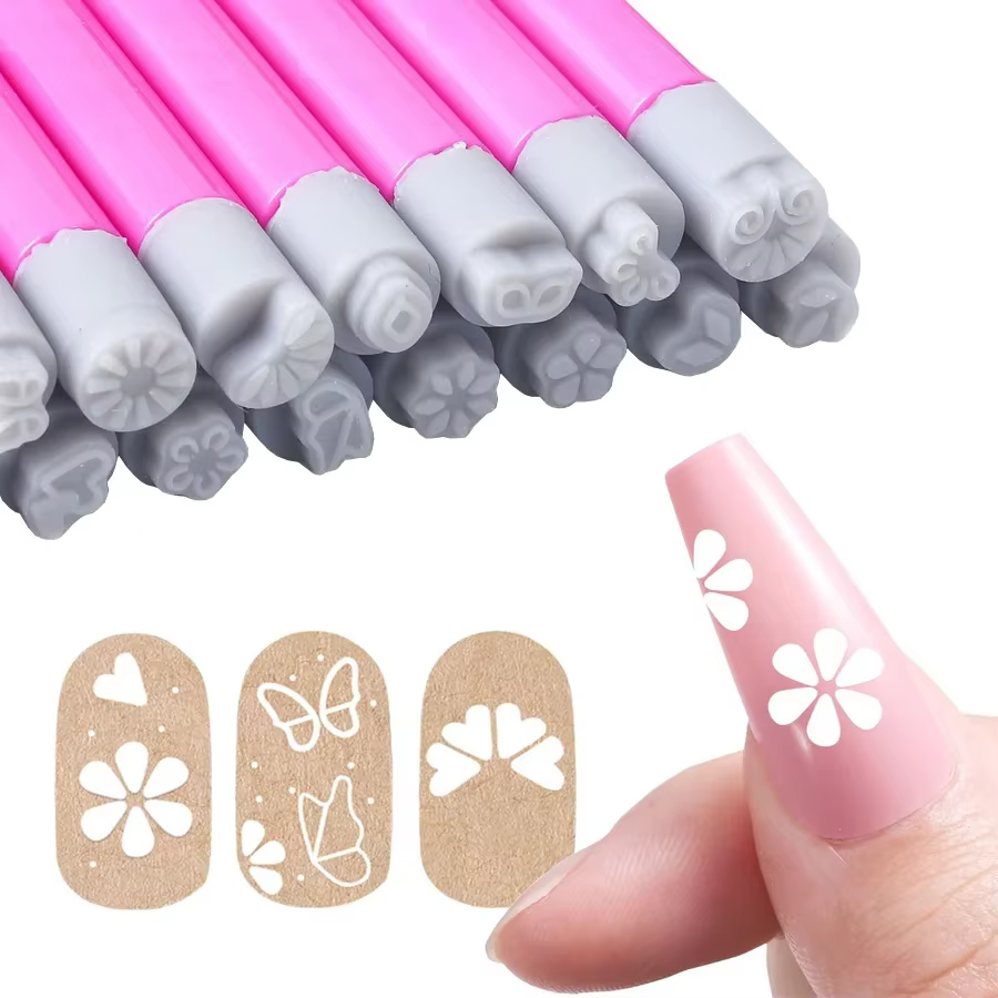 Ensemble de stylos à tampons pour Nail Art