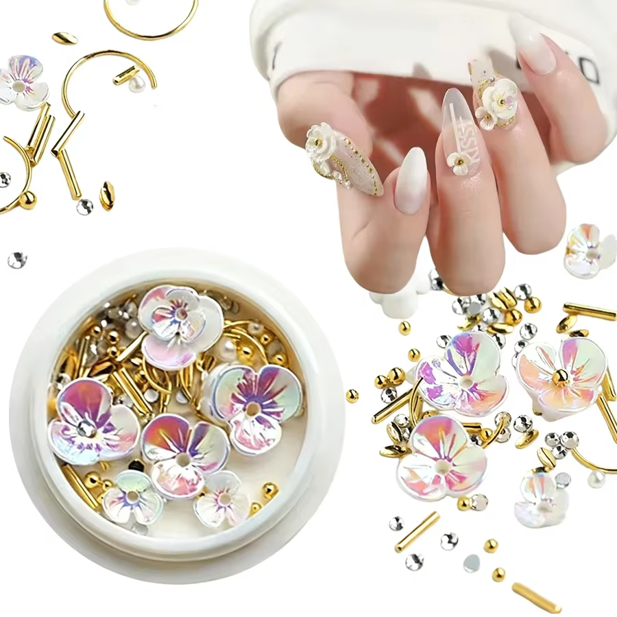 Décorations mixtes pour Nail Art