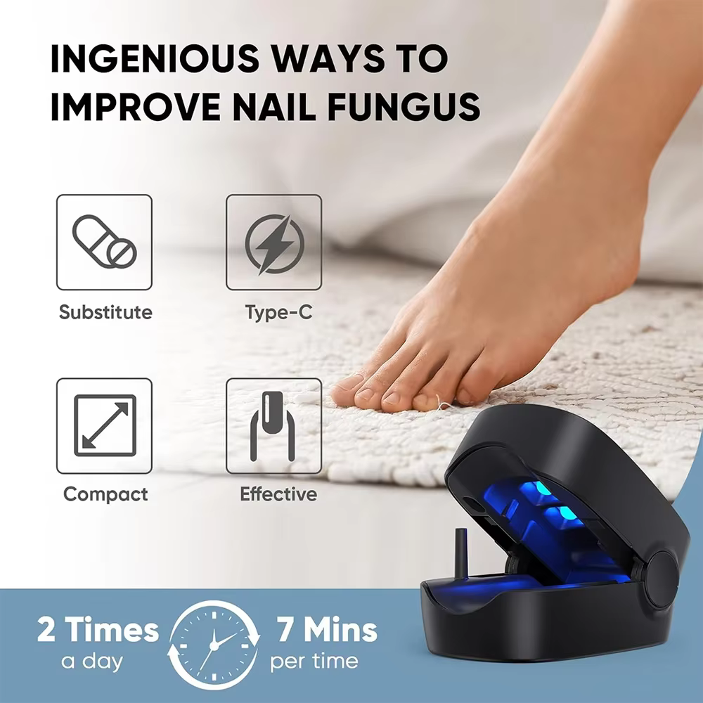 Appareil laser LED pour le traitement des champignons des ongles