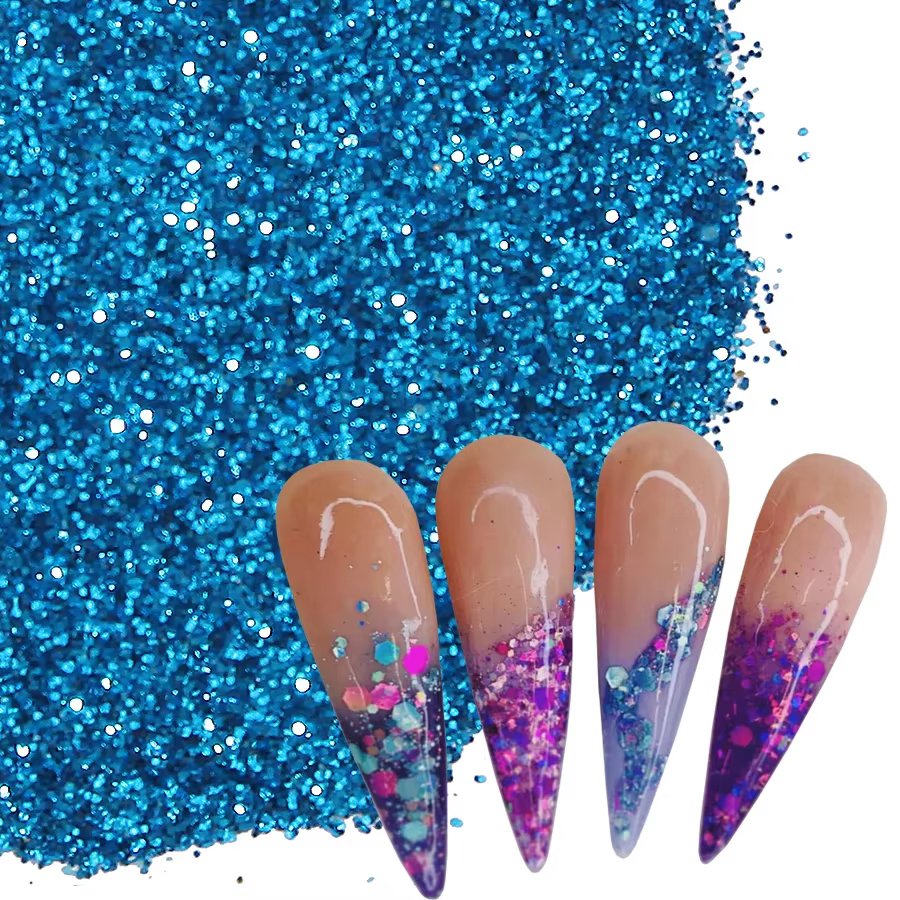 Poudre de paillettes Extra Fine pour ongles