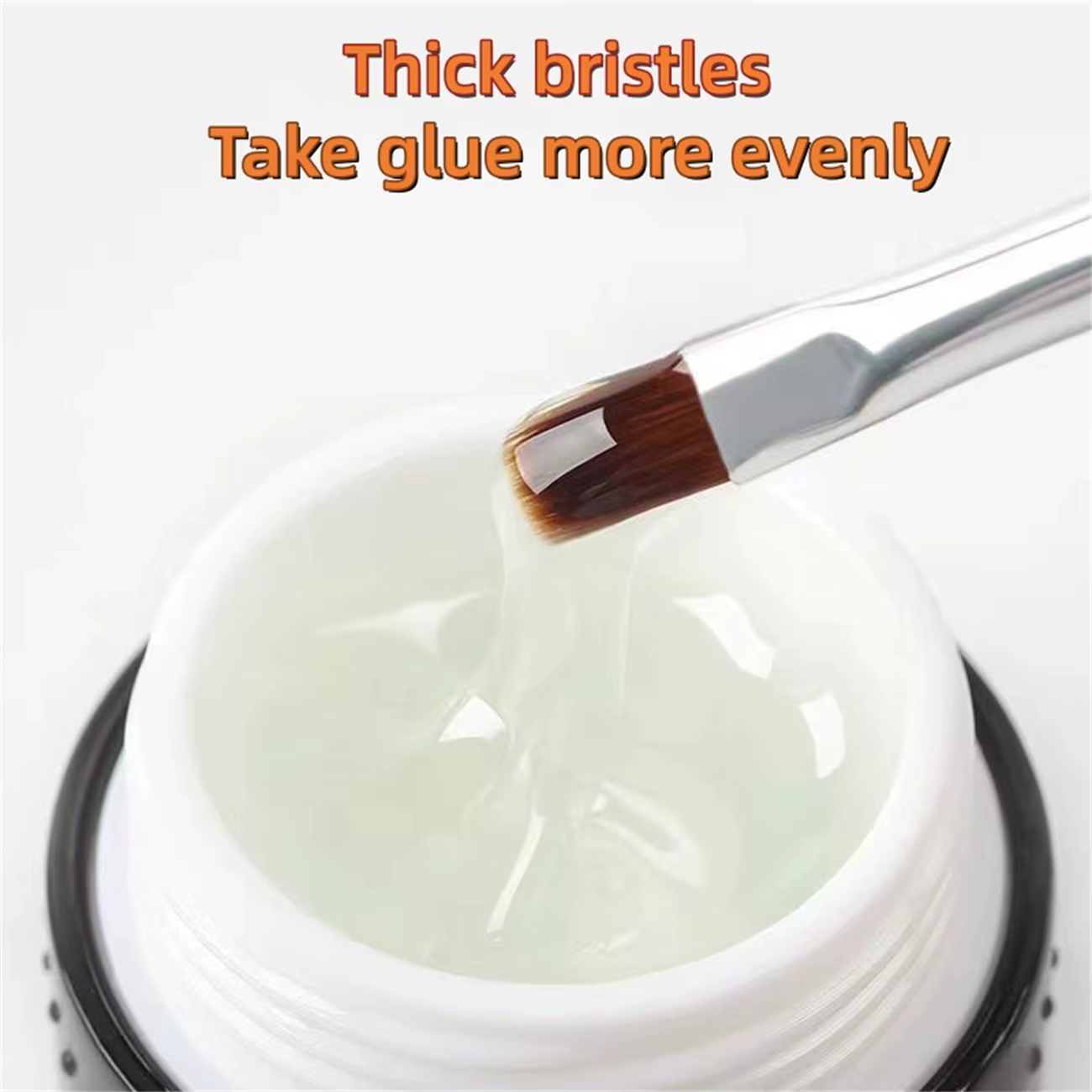 1 set/2 pièces Gel vernis à ongles noir et blanc