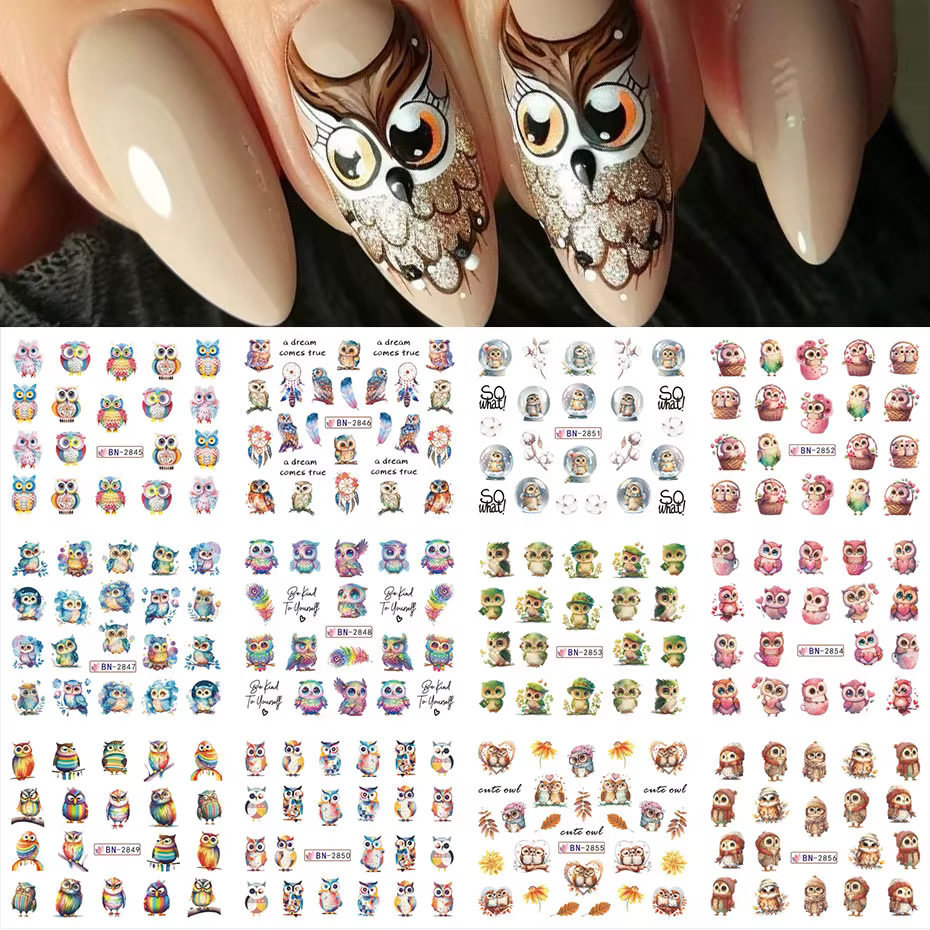 Autocollant d'eau pour Nail Art