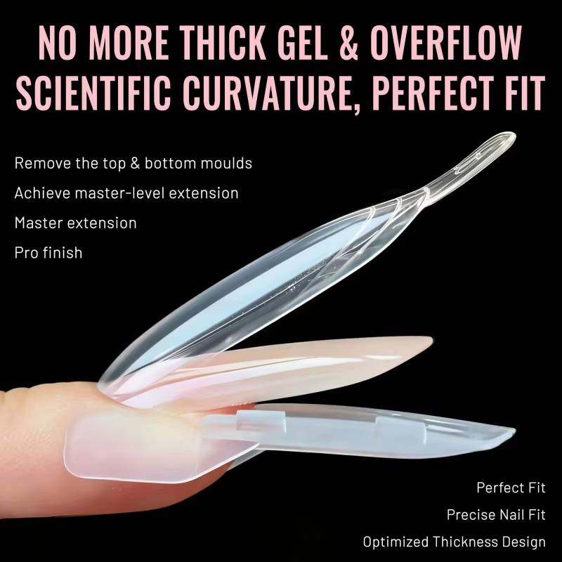 Formes à ongles en forme de fusée