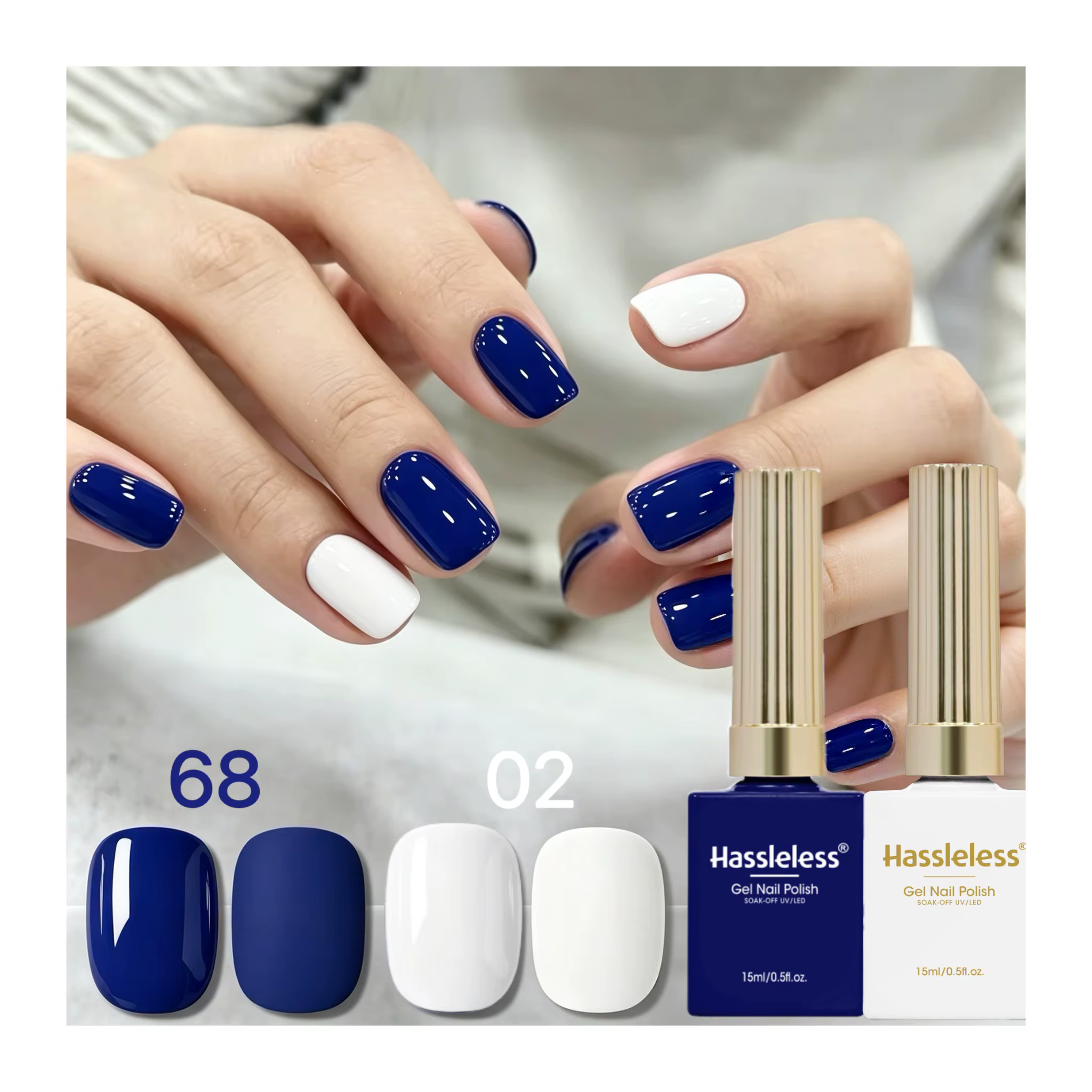 Ensemble de 2 gels protecteurs Hassleless
