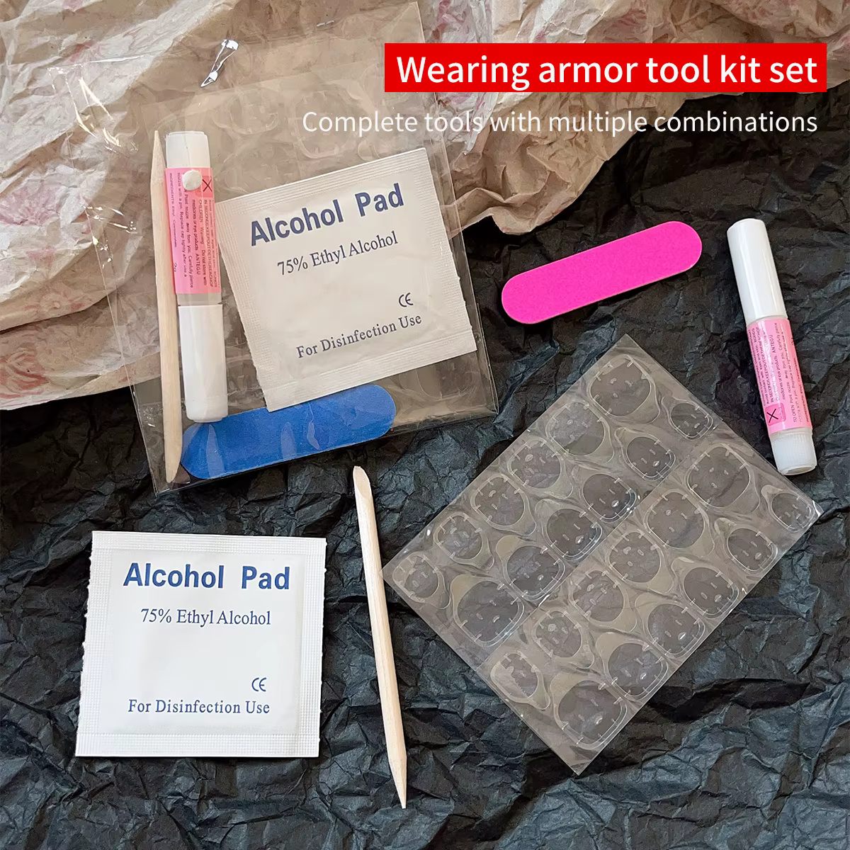 Ensemble de kit d'ongles multifonctionnel