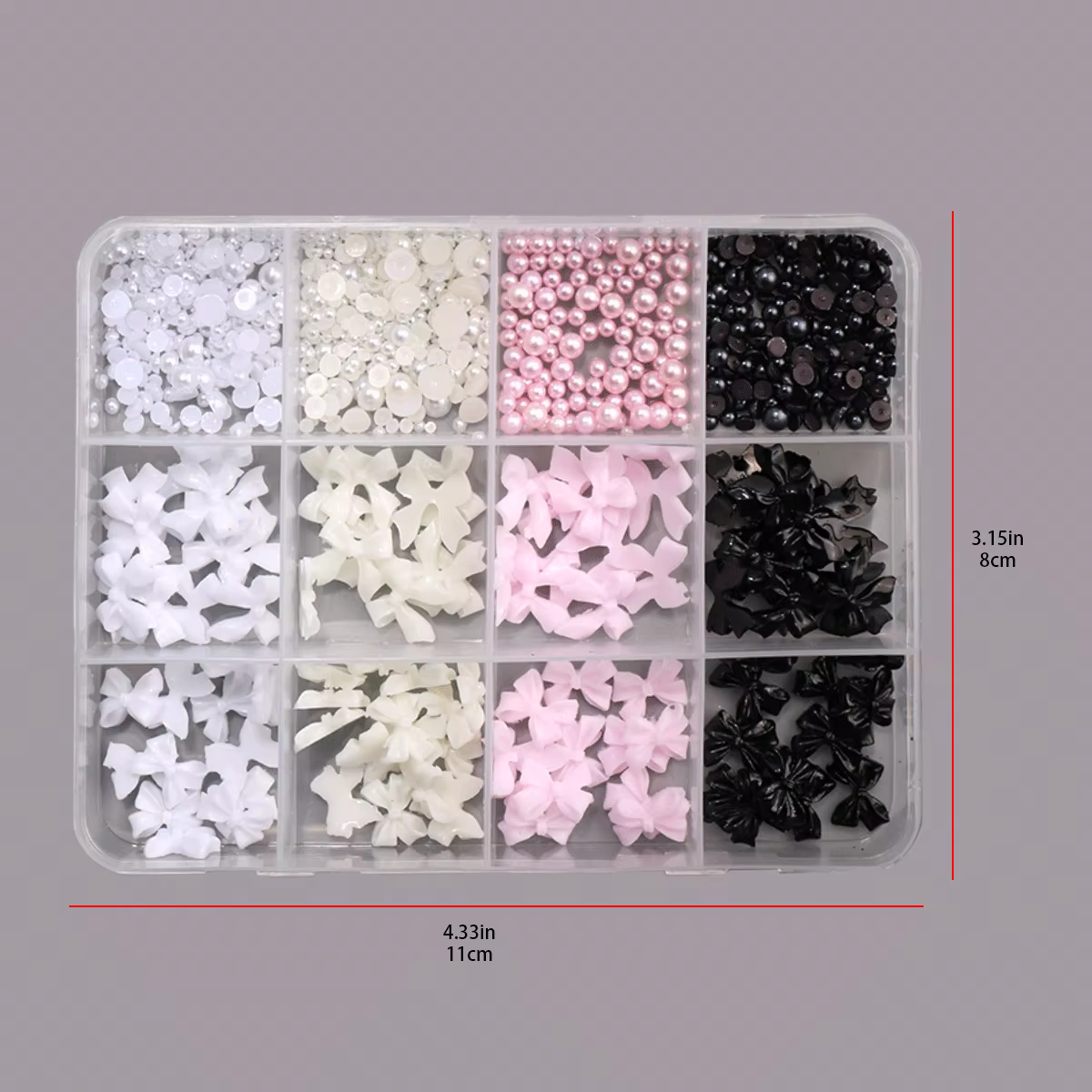 Breloques nœuds pour nail art