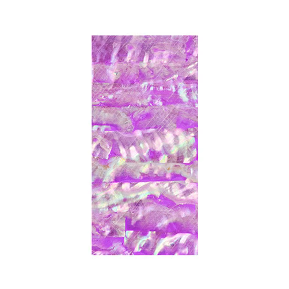 1Pc coquille d'ormeau tranche manucure ongles feuilles bricolage
