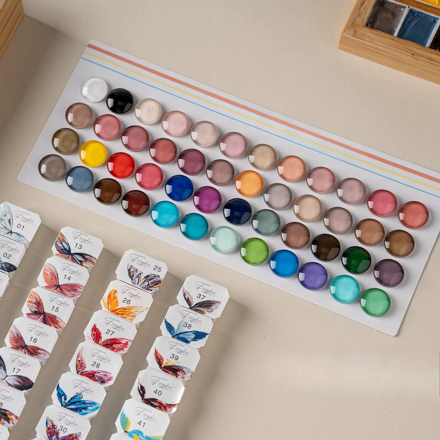 Palette de vernis à ongles gel Pat Patting 48 couleurs/boîte