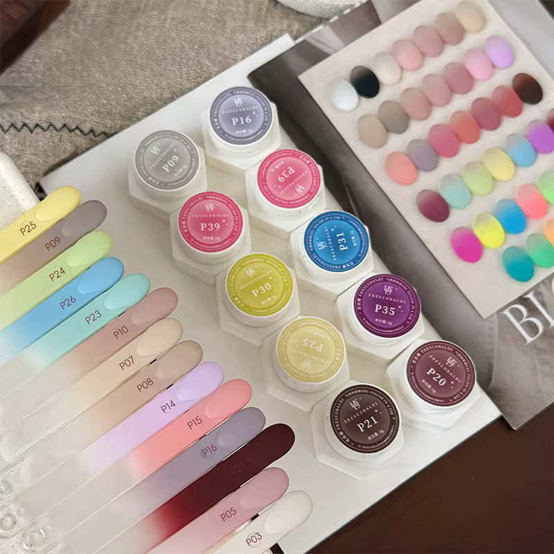 Gel à ongles 39 couleurs effet ombré