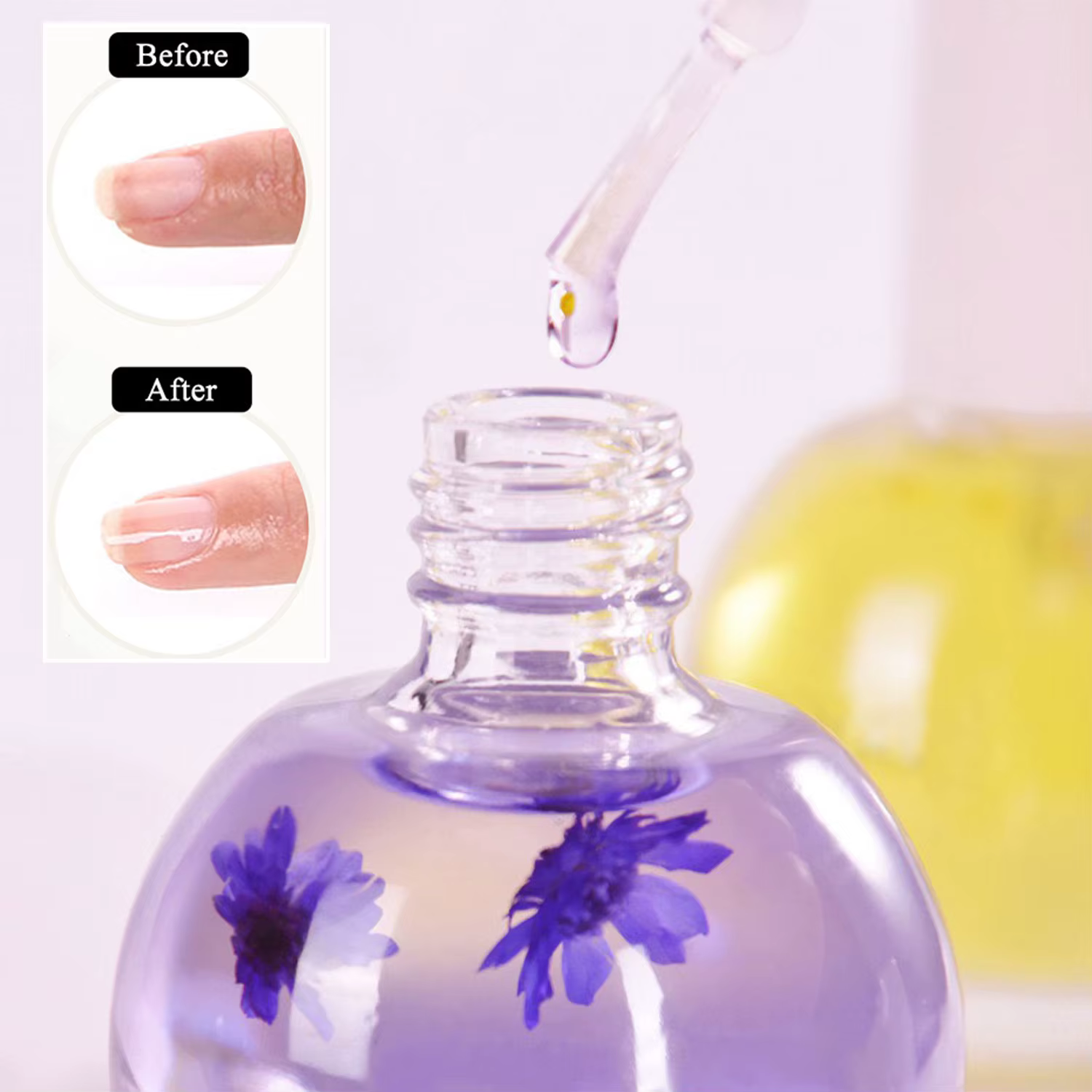 Huile nourrissante hydratante pour ongles