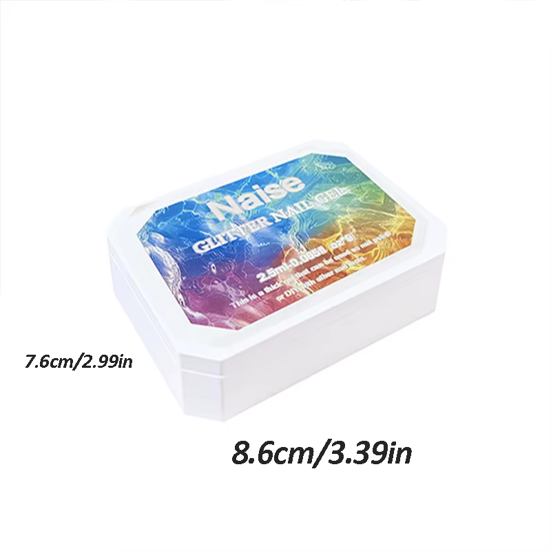 Vernis à ongles solide couleur gelée d'été Gel 9 couleurs Gel à ongles-Gel à réglage fort