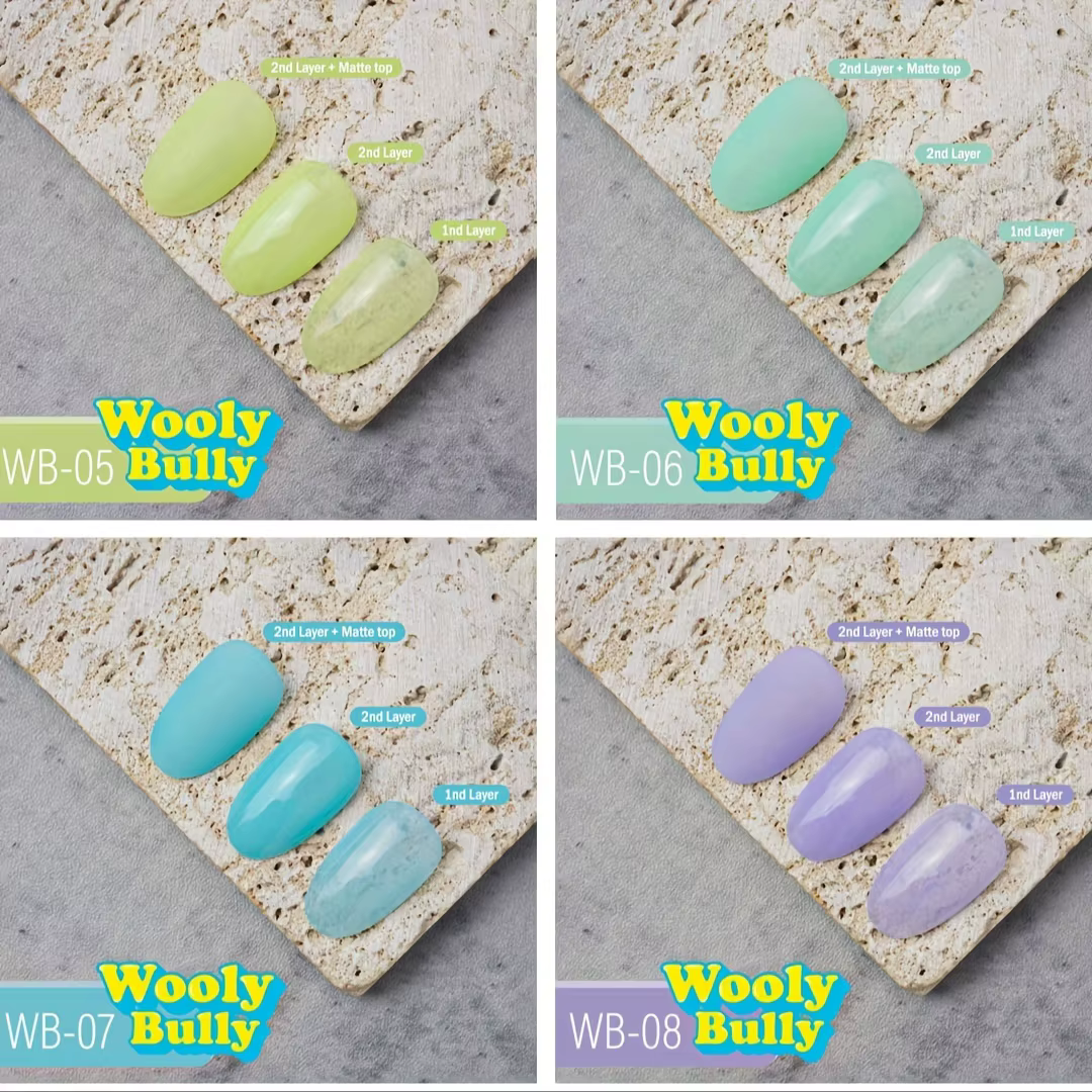 Wooly Bully Kitsch ongles couleur transparente gelée sirop Gel vernis UV LED Gels
