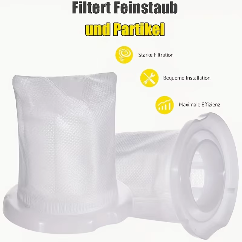 Kit de remplacement de filtre HEPA interne souple pour aspirateur à main Vorwerk Kobold VC100