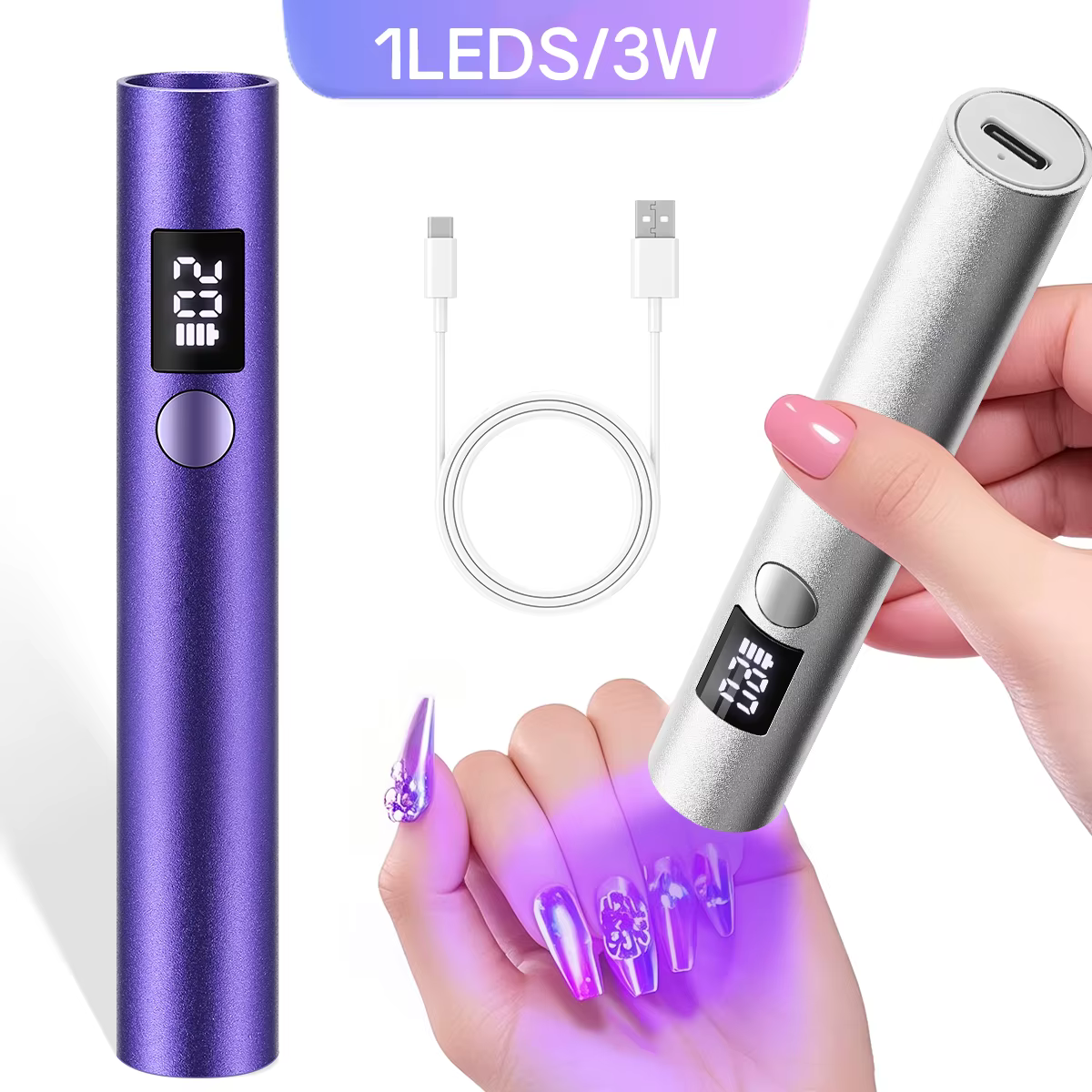 Sèche-ongles Portable UV LED lampe à ongles