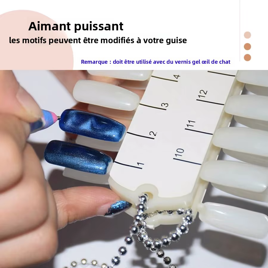 Ensemble de 11 outils d'art des ongles