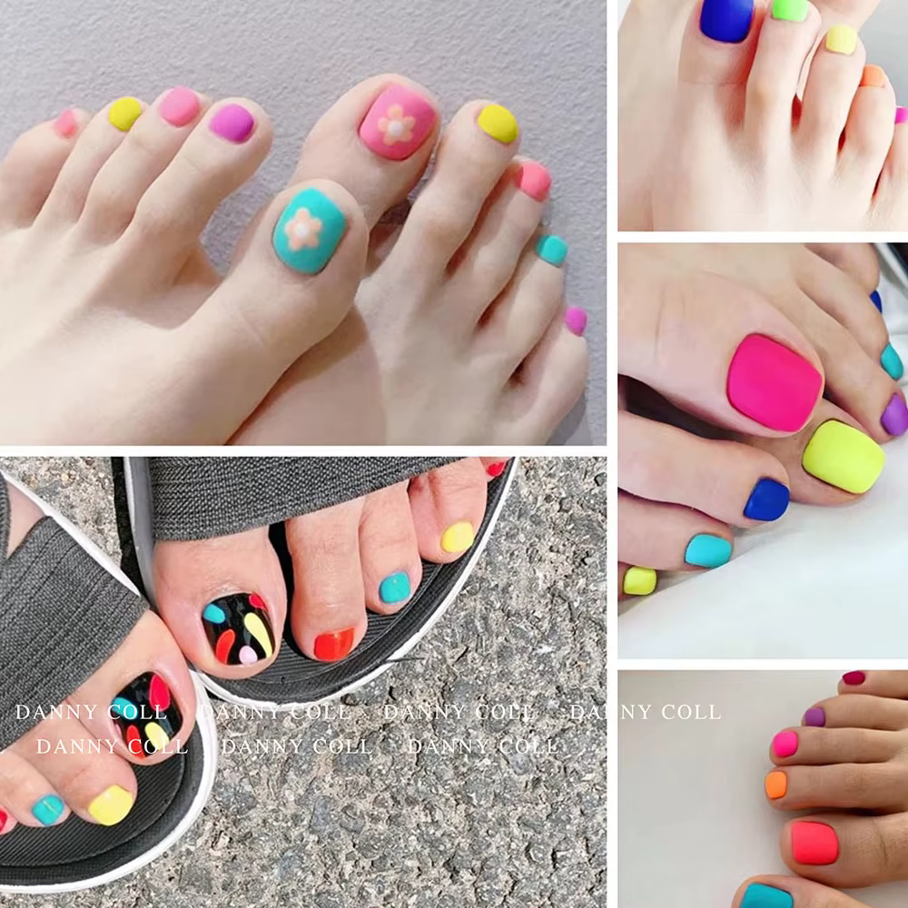 Ensemble de vernis à ongles Gel fluorescent avec carte de couleur gratuite