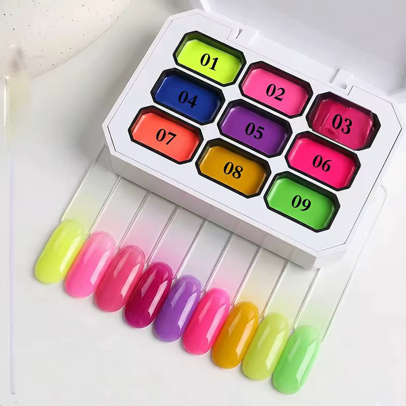 Kit de gel à ongles Y2K Nine-Square