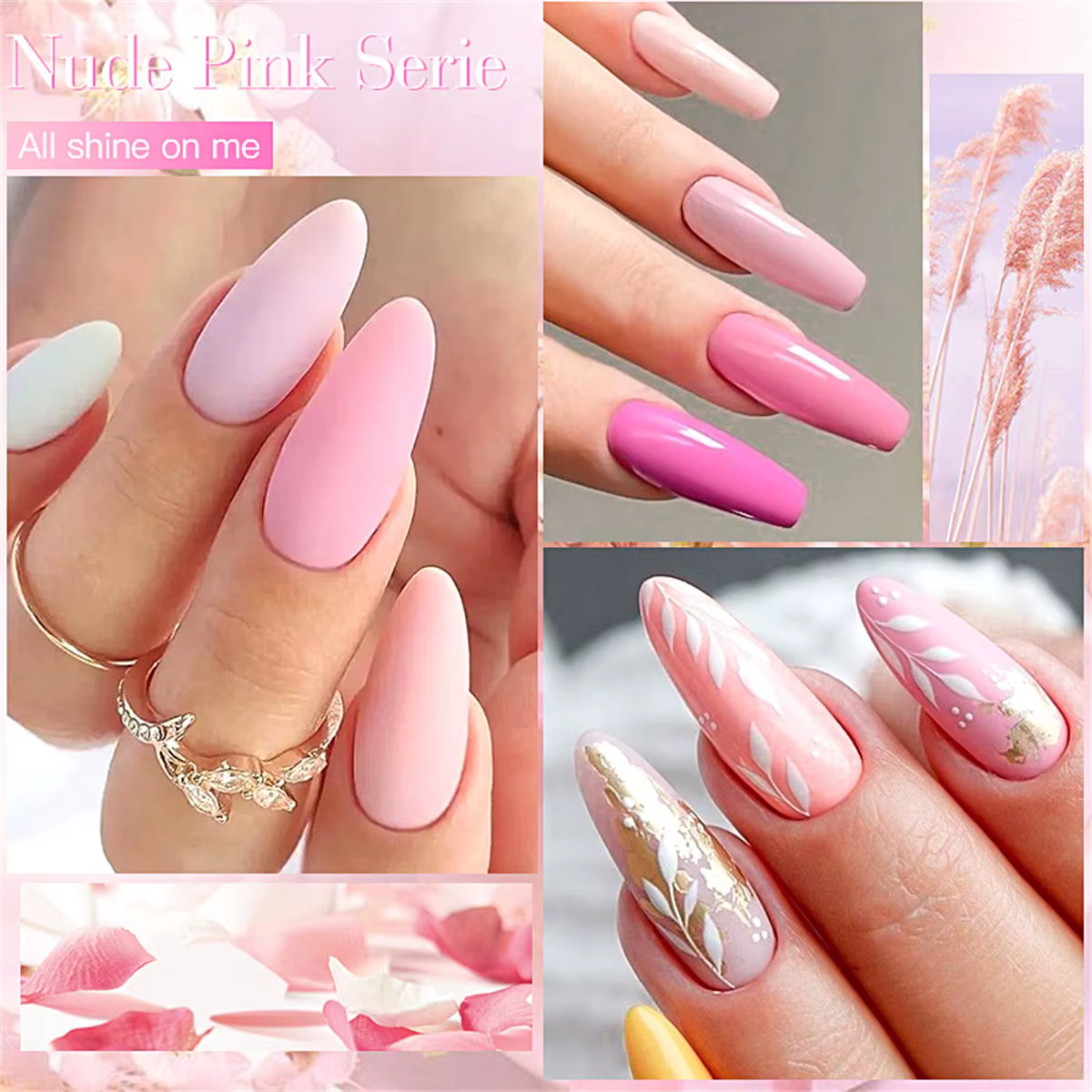 6 pièces Gel vernis à ongles ensemble HEMA gratuit 7ml Semi Permanent tremper UV Gel
