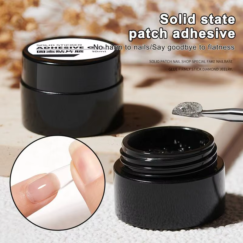 Gel de colle à ongles solide pour presse