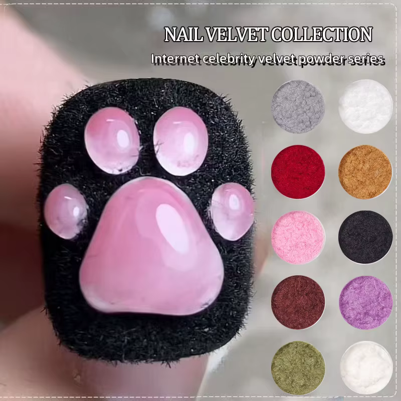Vernis à ongles en velours à paillettes