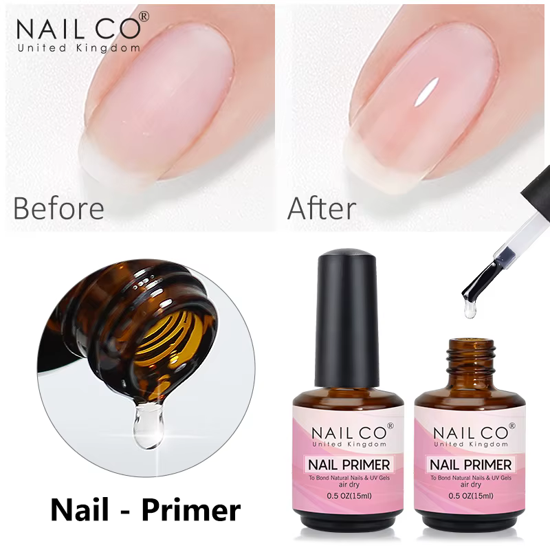 NAILCO 15ml Air séchage rapide apprêt pour ongles Gel Nail Art Gel laque Vernis Gel déshydratant longue durée UV Gel