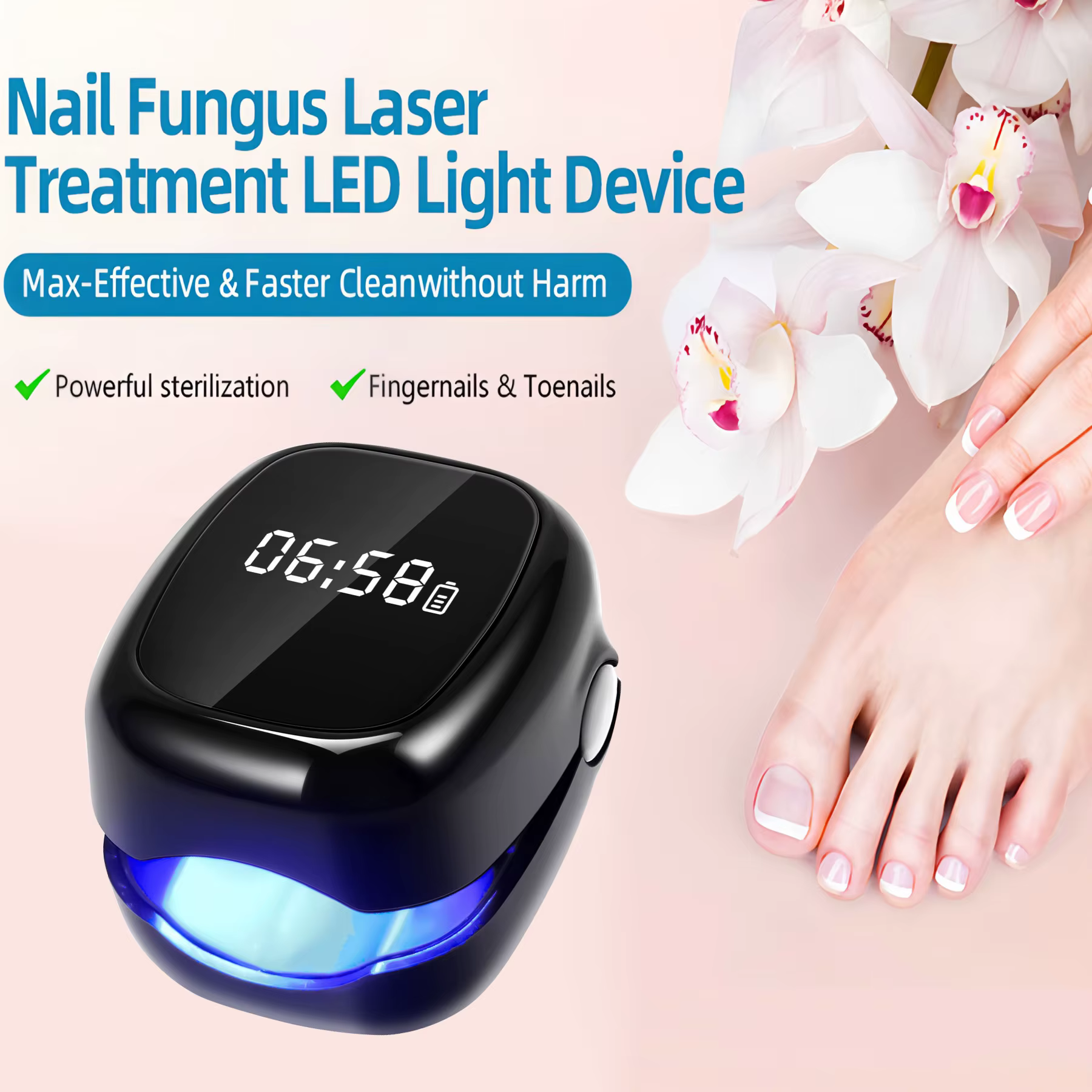 Soins des ongles, traitement fongique