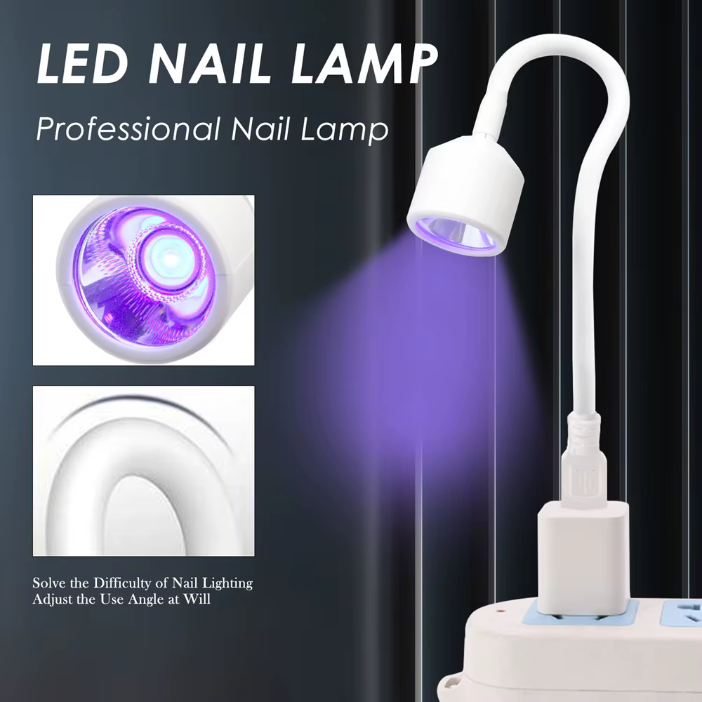 LULAA Mini sèche-ongles Uv Led lampe à ongles pliable polymérisation lumières