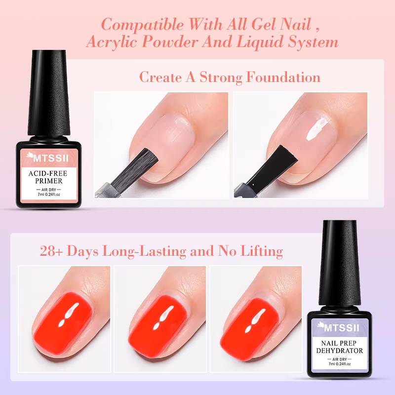 Kit Complet de 5 Pièces pour Ongles : Gel