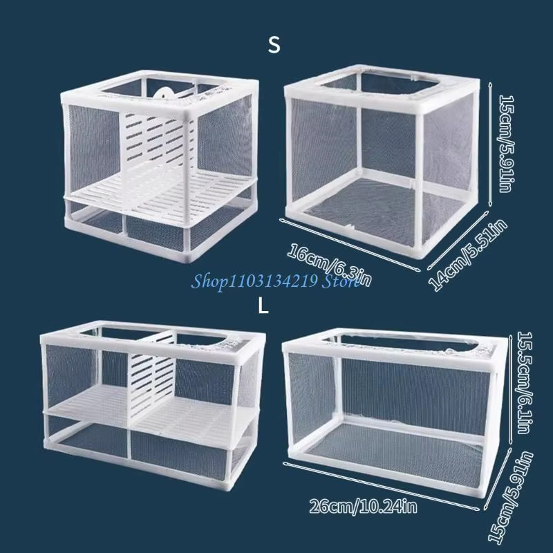 N5KC Aquariums polyvalents Isolement Contauteur reproduction nette pour l'élevage poissons pour bébé