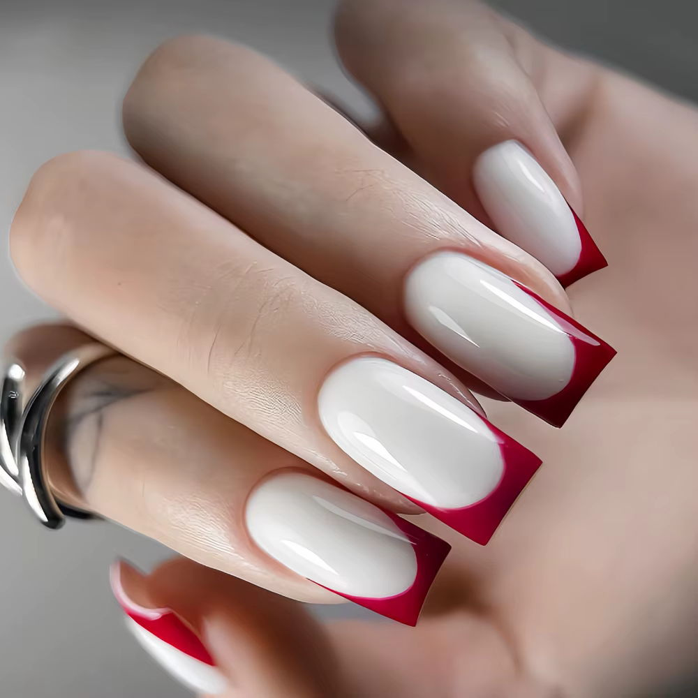 Ensemble de faux ongles carrés moyens