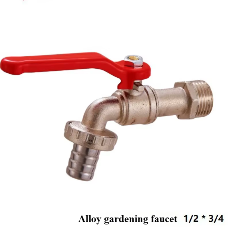 Robinet d'extérieur 1/2 ''3/4'', robinet d'arrosage de jardin dans la cour, robinet d'arrosage extérieur antigel fissuré
