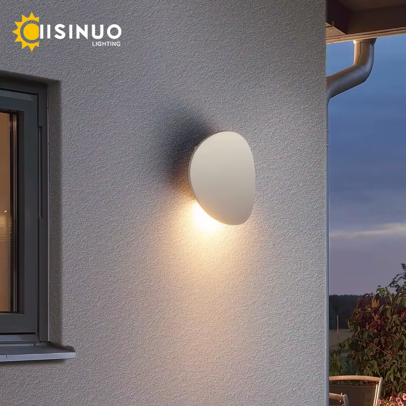 Applique murale LED en aluminium pour porche extérieur, lampe étanche pour maison, porte, décoration de garage, luminaires