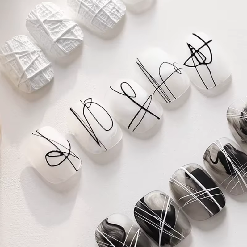 Gel de Nail Art Élastique Extensible 9 Couleurs