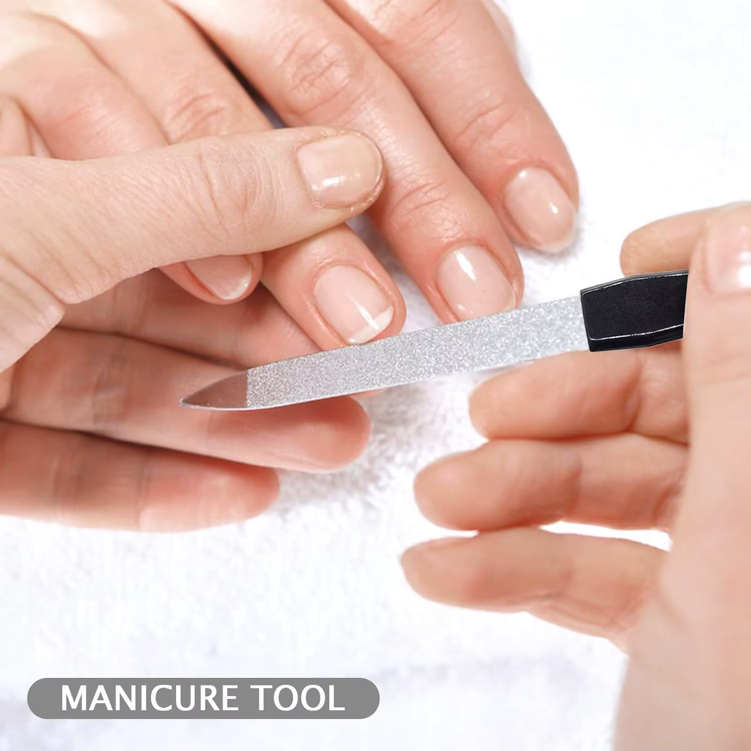 Mini lime à ongles professionnelle en métal