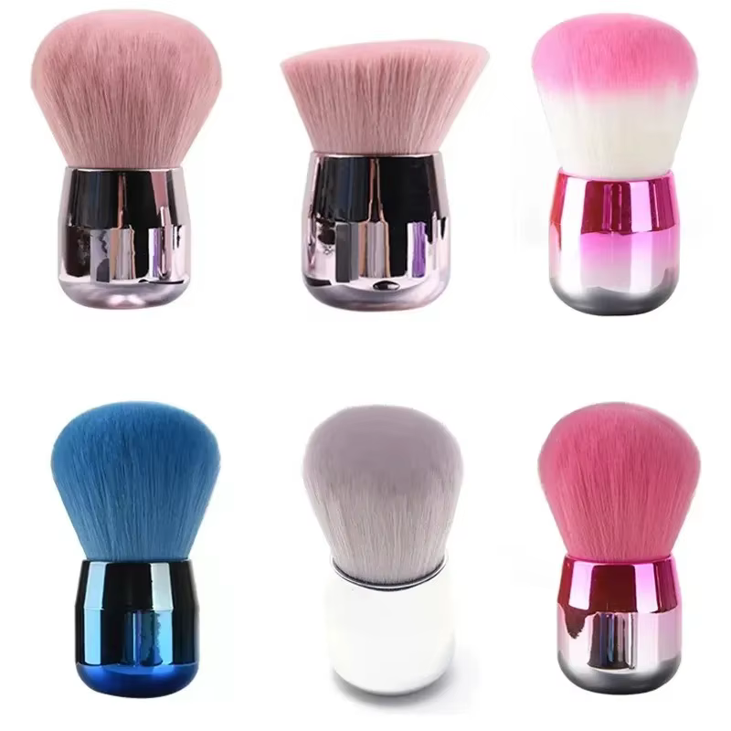Brosse ronde en forme de champignon pour Nail Art professionnel