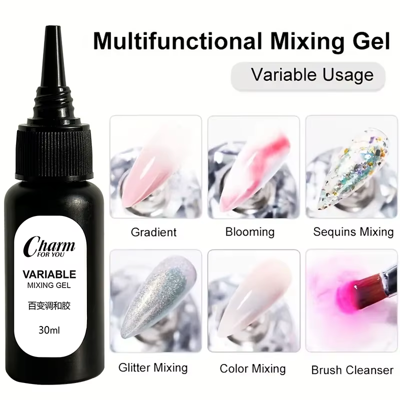 Gel de mélange et de fusion pour nail art – Ajuste la consistance du vernis à ongles