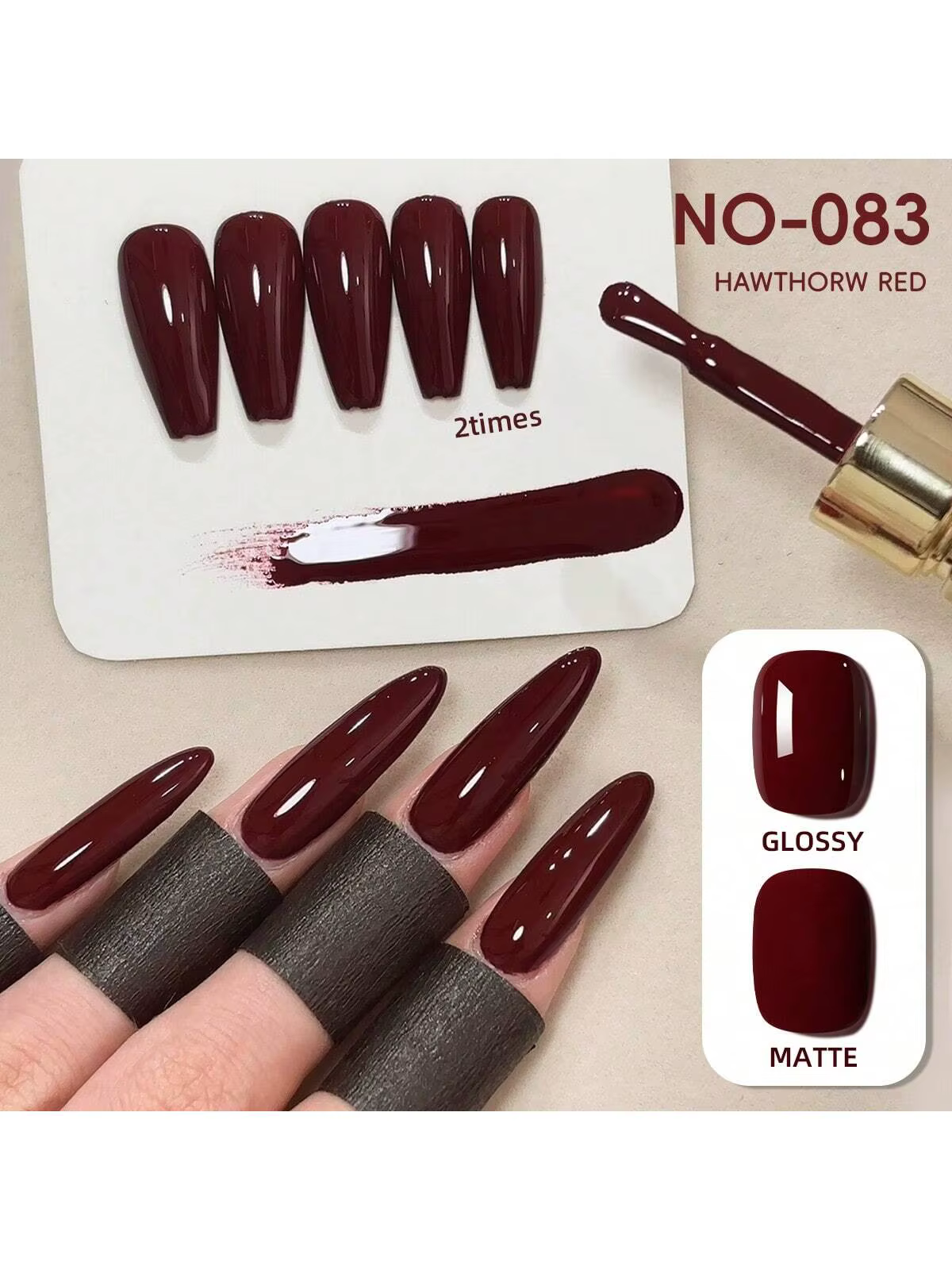 Ensemble de vernis à ongles en gel 3 pièces