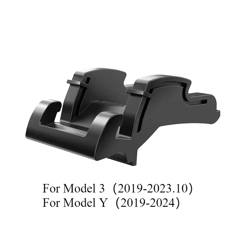 Support de téléphone en silicone pour Tesla Model Y 2020-2026, accessoires pour Model 3 2019-2026, fonctionne également comme crochet de ventilation et support pour lunettes de soleil