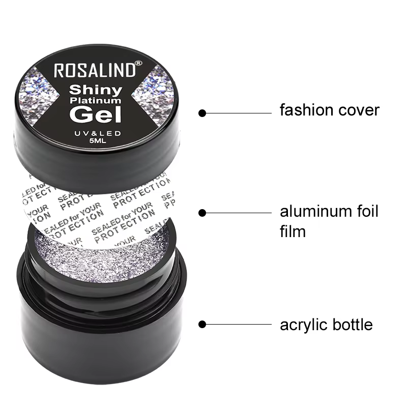 ROSALIND Gel vernis à ongles paillettes peinture