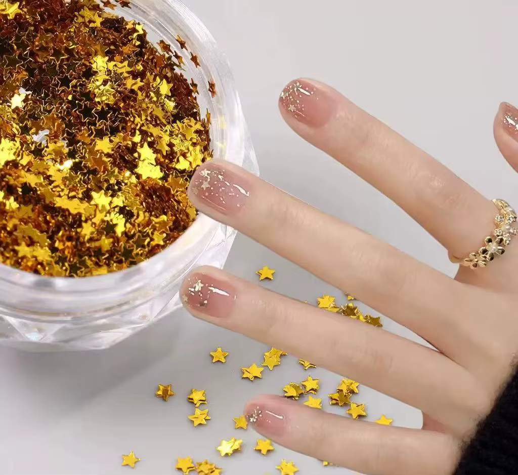 3 pièces de paillettes pour ongles Y2K