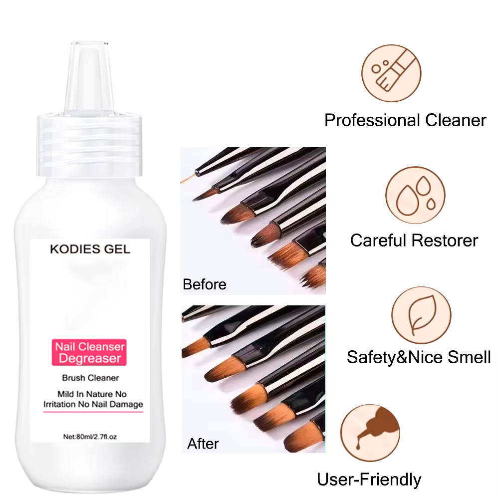 KODIES – nettoyant dégraissant pour ongles en GEL 80ML