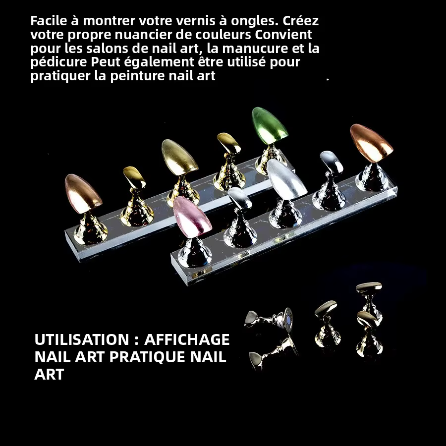 Présentoir de pratique pour Nail Art